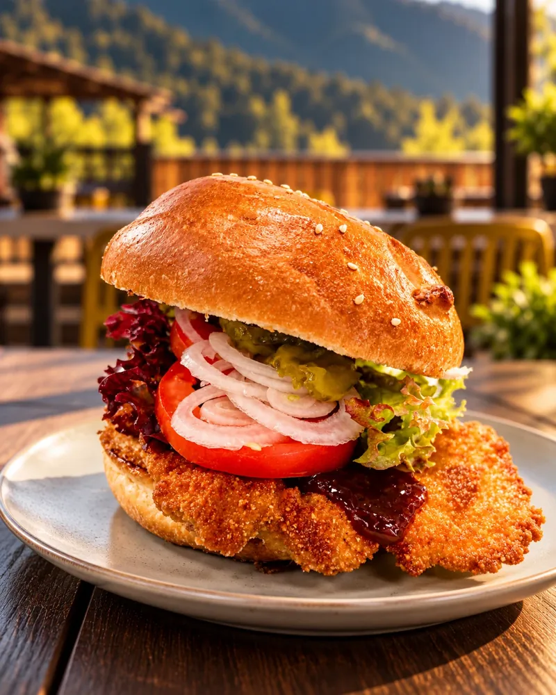 Şnitzel burger